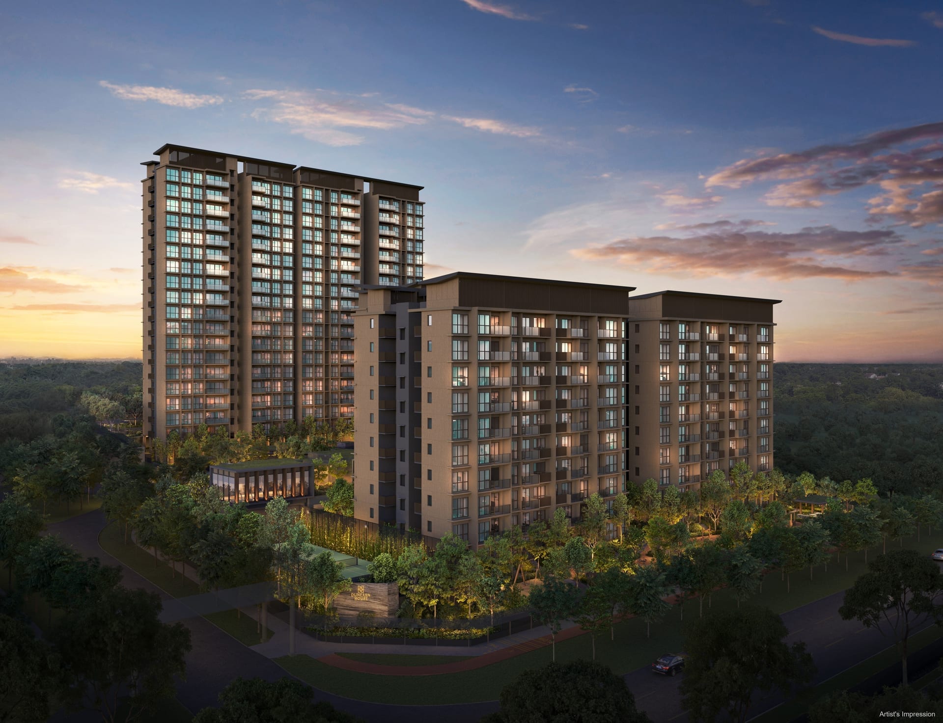 Dunearn House — Frasers Property × CSC Land × Sekisui House's CCR launch in the Swiss Club enclave, the first GLS plot in the Bukit Timah Turf City master plan